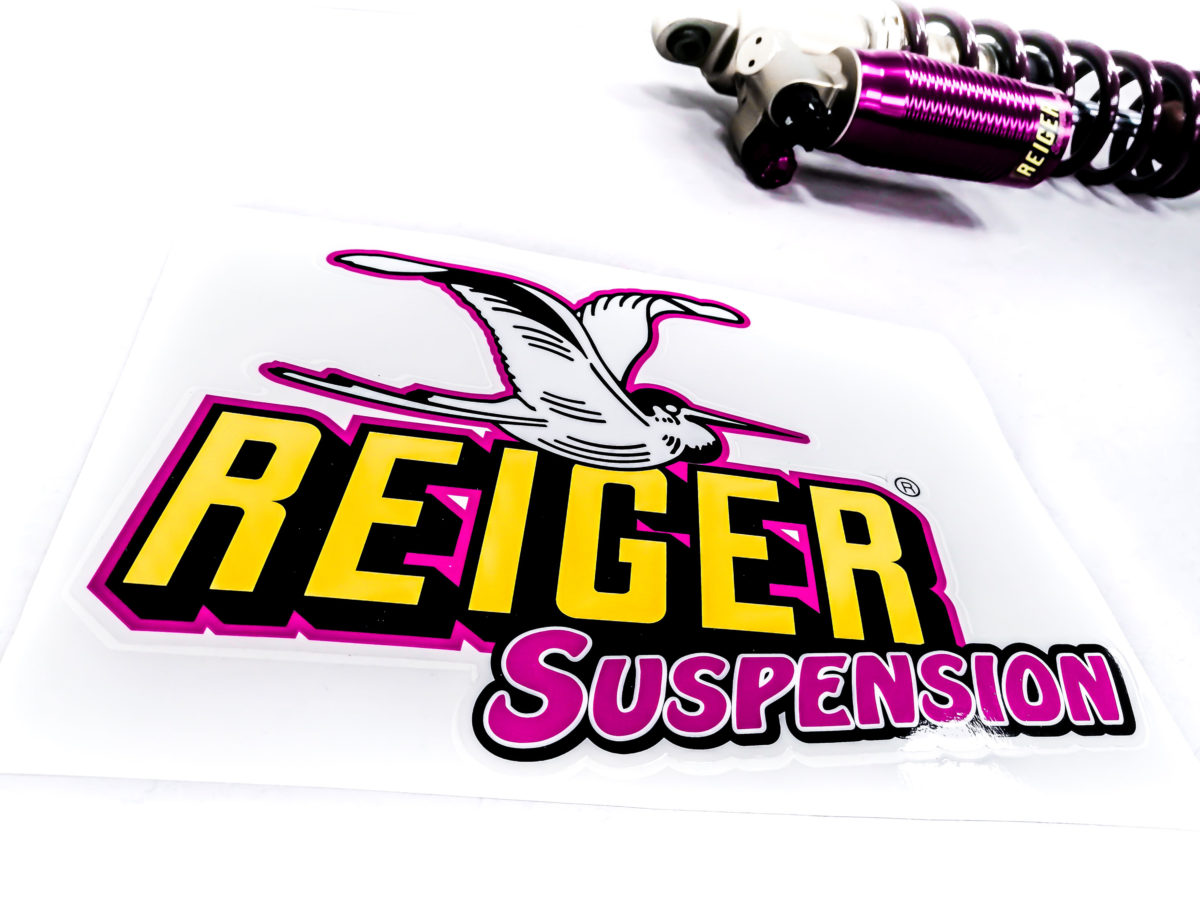 Sticker Right 310x220mm - Reiger Suspension