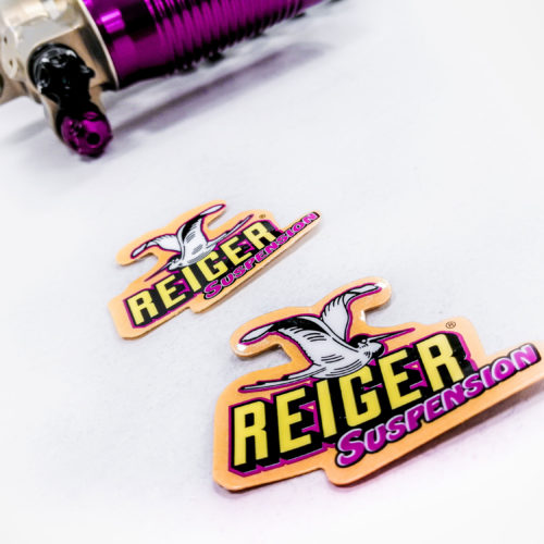 Stickers 70x50mm - Reiger Suspension